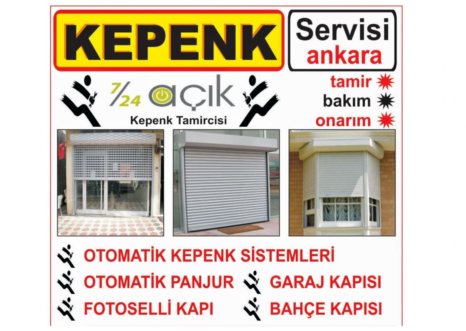 çankaya kepenk tamiri