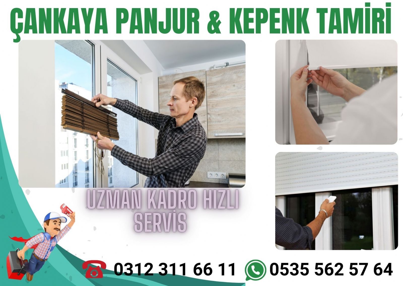 çankaya panjur ve kepenk tamiri